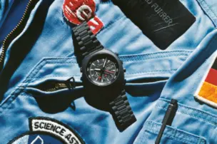 Der Sinn Chronograph des deutschen Astronauten und Piloten Reinhard Furrer.