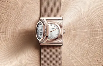 Die Bulgari Maglia Milanese Monete Secret Watch Ref. 104328.