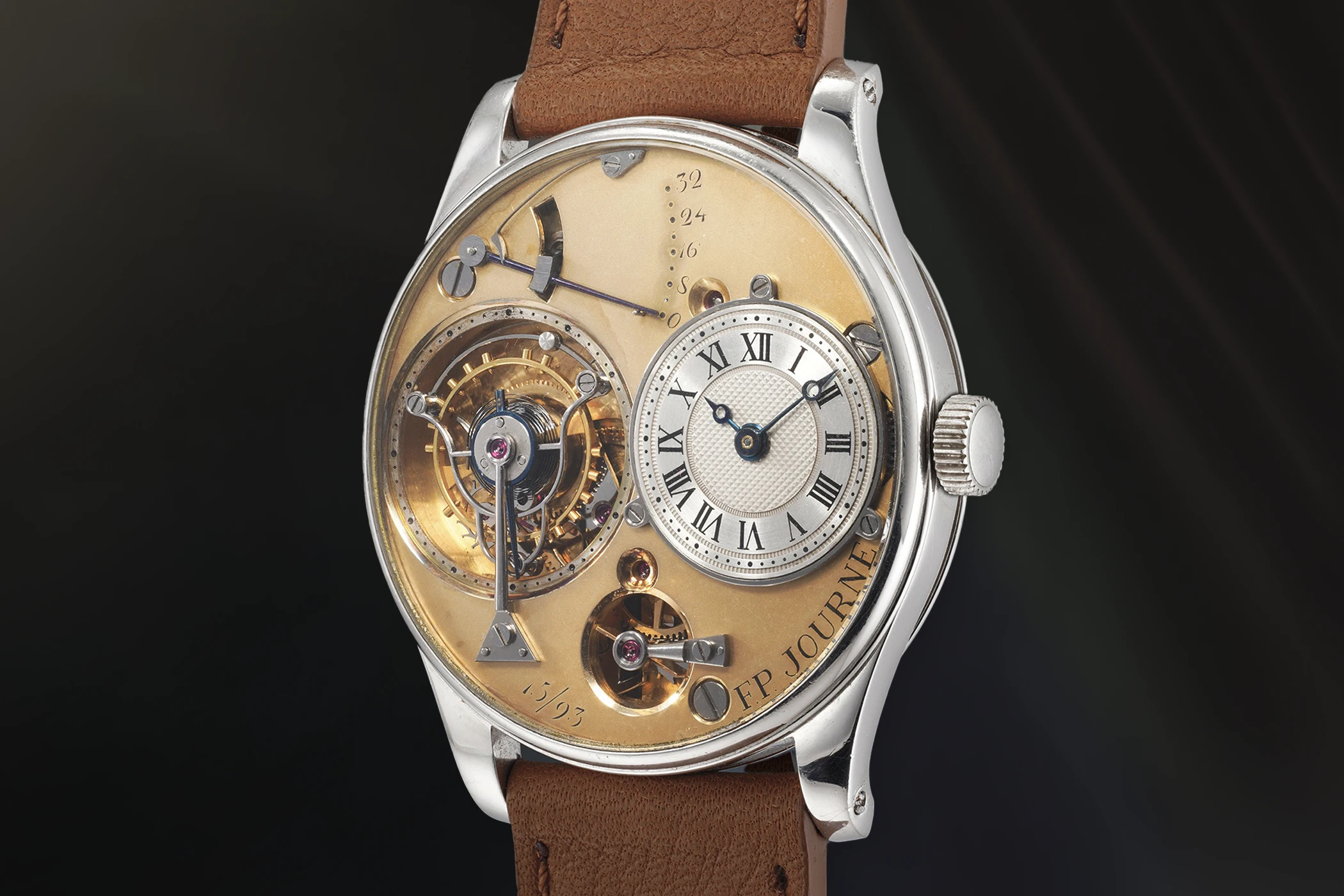 Die F. P. Journe Tourbillon Souverain à Remontoire d’Égalité No 15-93.