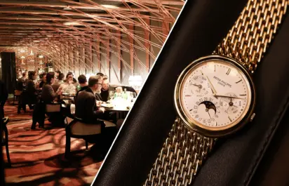 Die Swisswatches Salon Ewige Kalender Nacht Hamburg im Mirror Chamber des Jin Gui Restaurants.