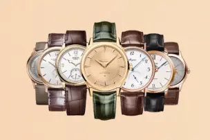 Goldene Dress Watches: Automatik Manufakturkaliber, ohne Datum, 39–40 mm