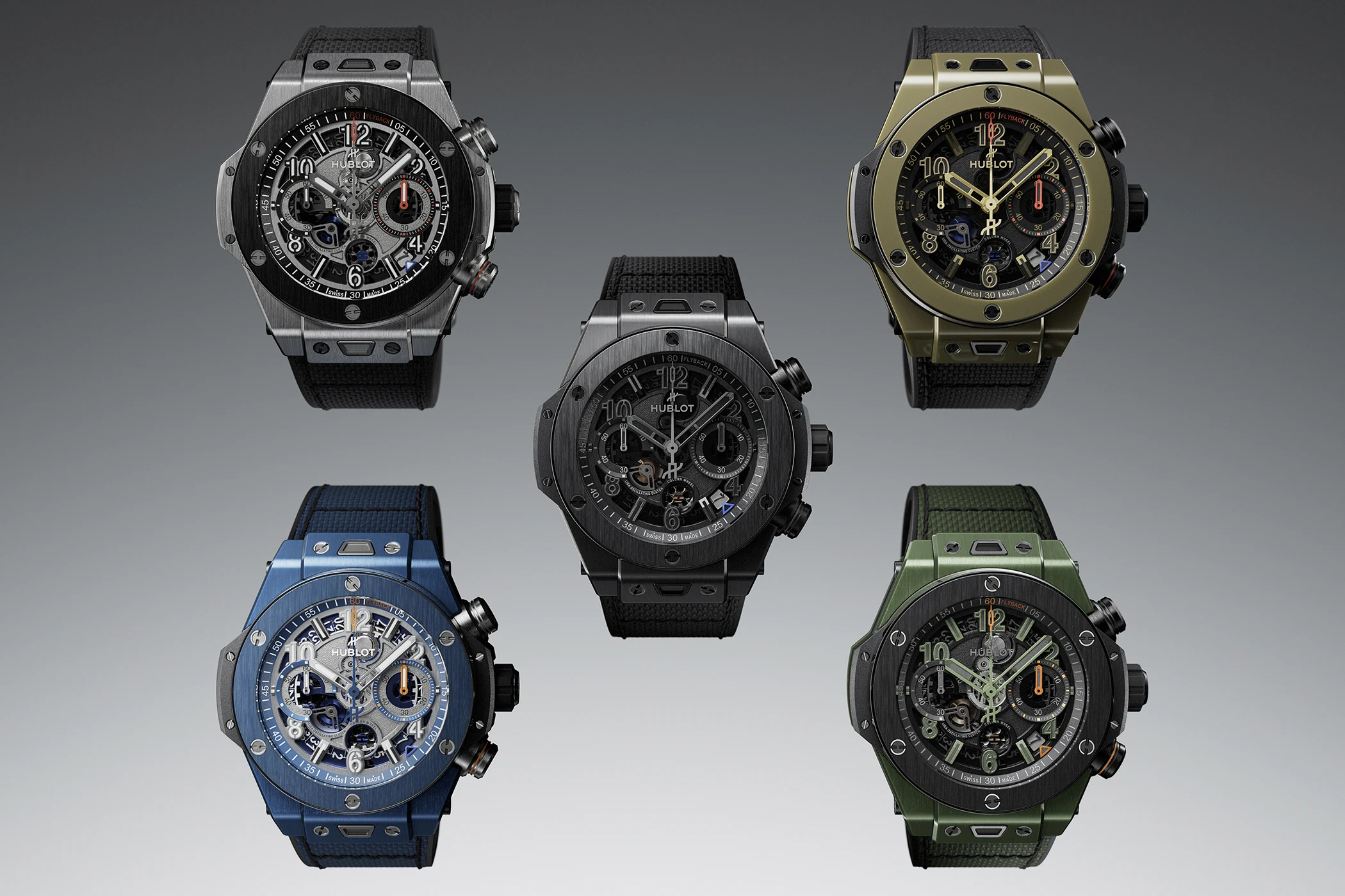 Die Neuheiten der Hublot Big Bang Reloaded für die Watches and Wonders 2026 sind zu sehen.