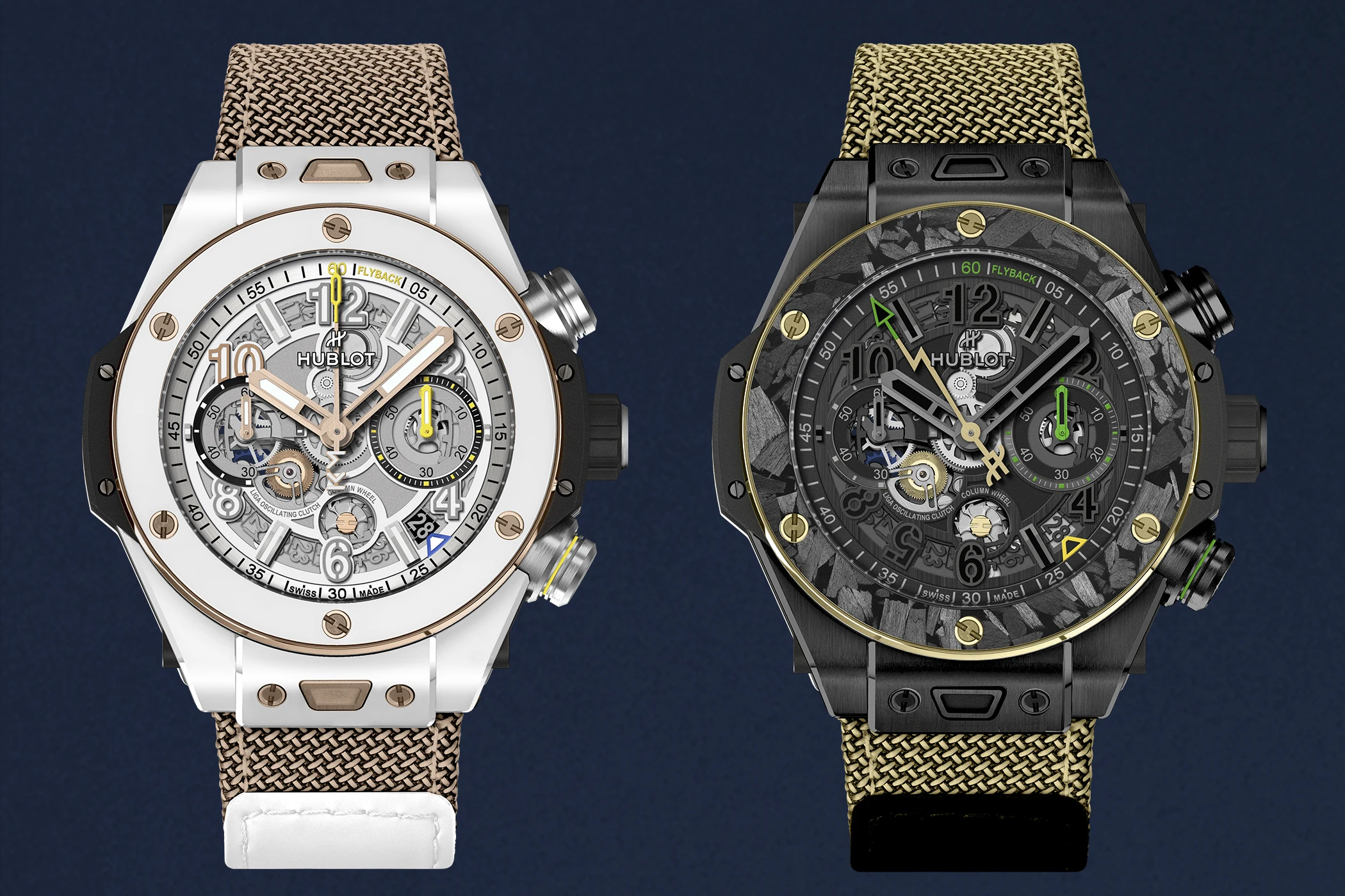 Die Hublot Big Bang Reloaded in Zusammenarbeit mit Mbappé und Usain Bolt