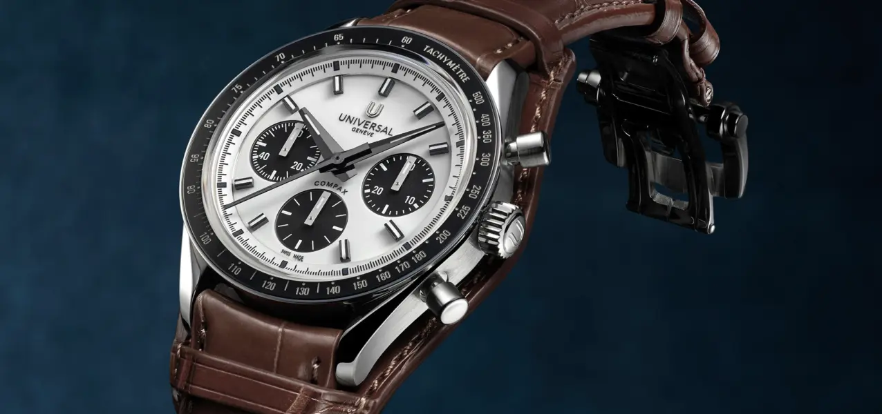 Die Universal Genève Compax Prêt-à-Porter Ref. UGCO001.