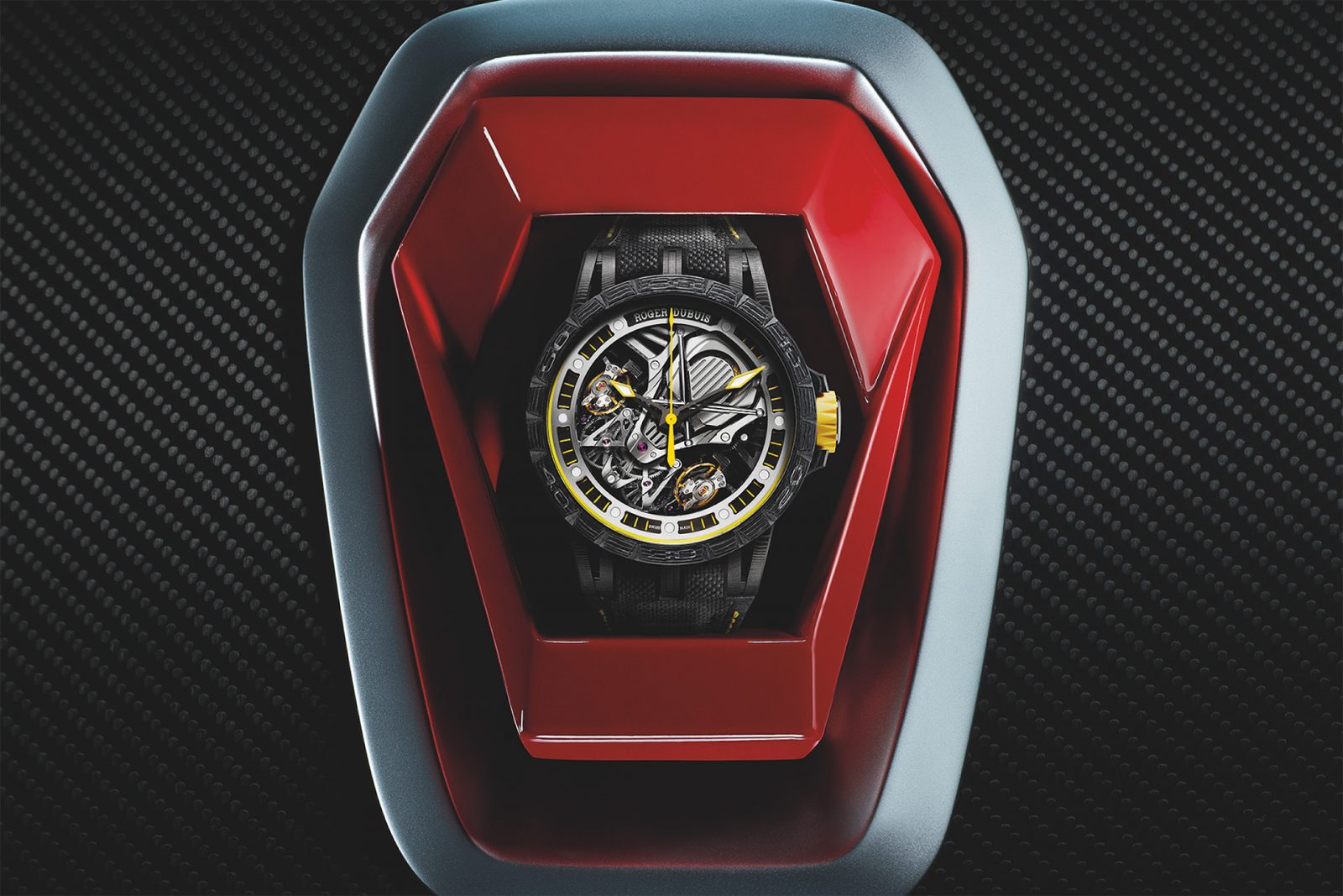 Roger dubuis store excalibur aventador