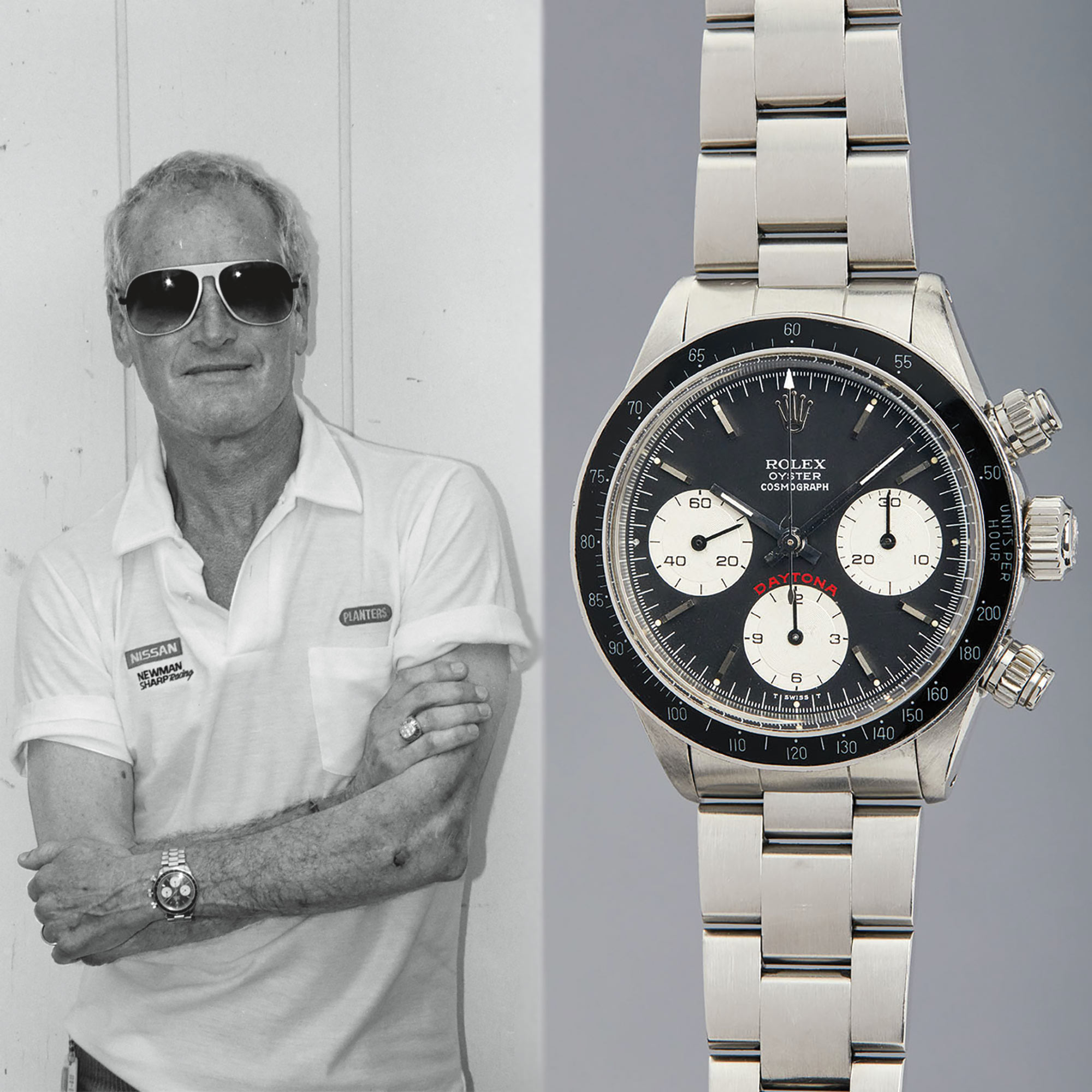 Paul Newman Daytona Ref. 6263 Big Red versteigert Swisswatches