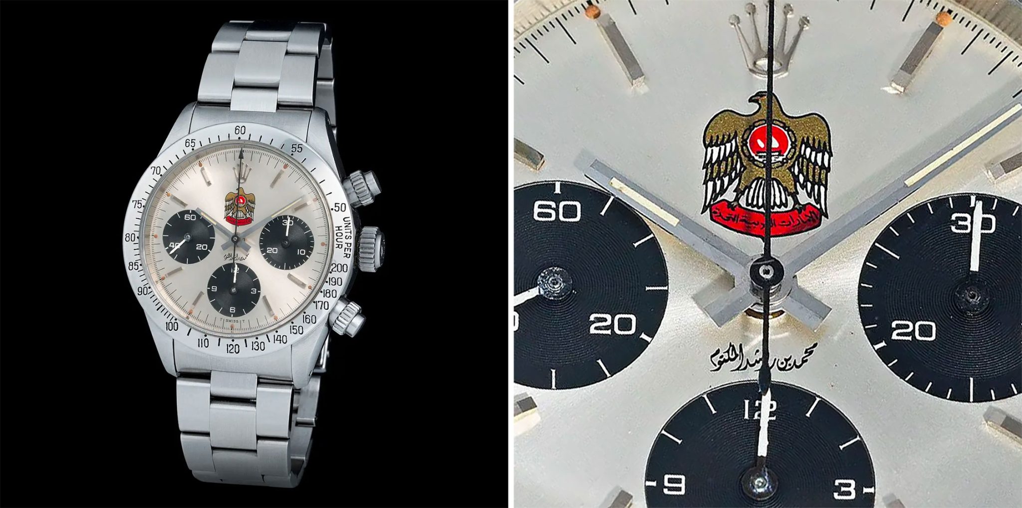 Rolex-Daytona-6265-UAE-Quraysh-Hawk-Zifferblatt-MLG-Exclusive-Timepieces-Auktion-2023-April-Lot-55