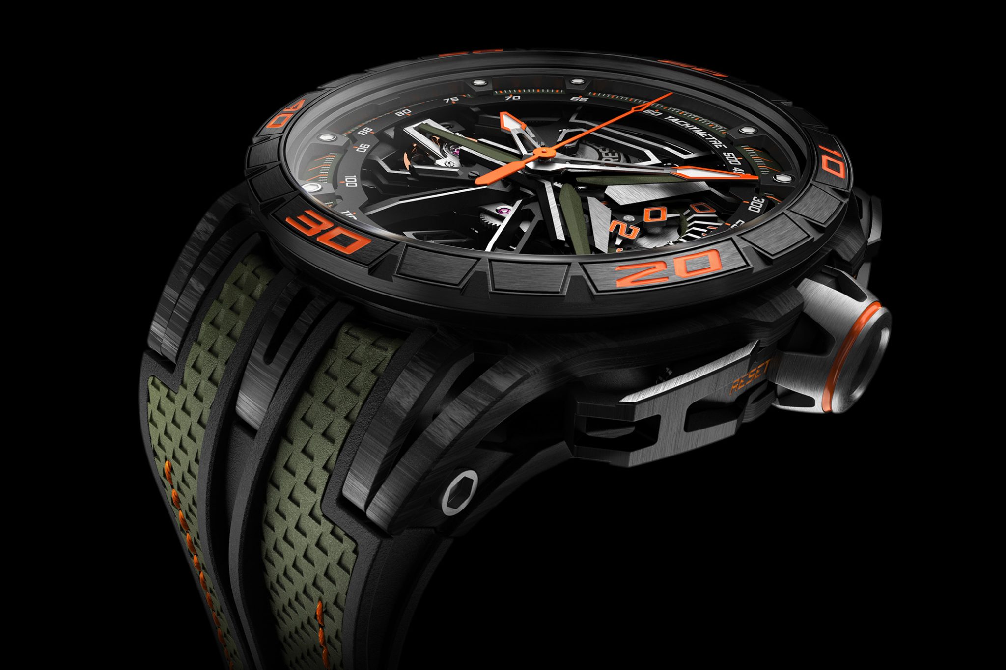 Roger-Dubuis-Excalibur-Spider-Flyback-Chronograph-Revuelto-RDDBEX1045-Gehause