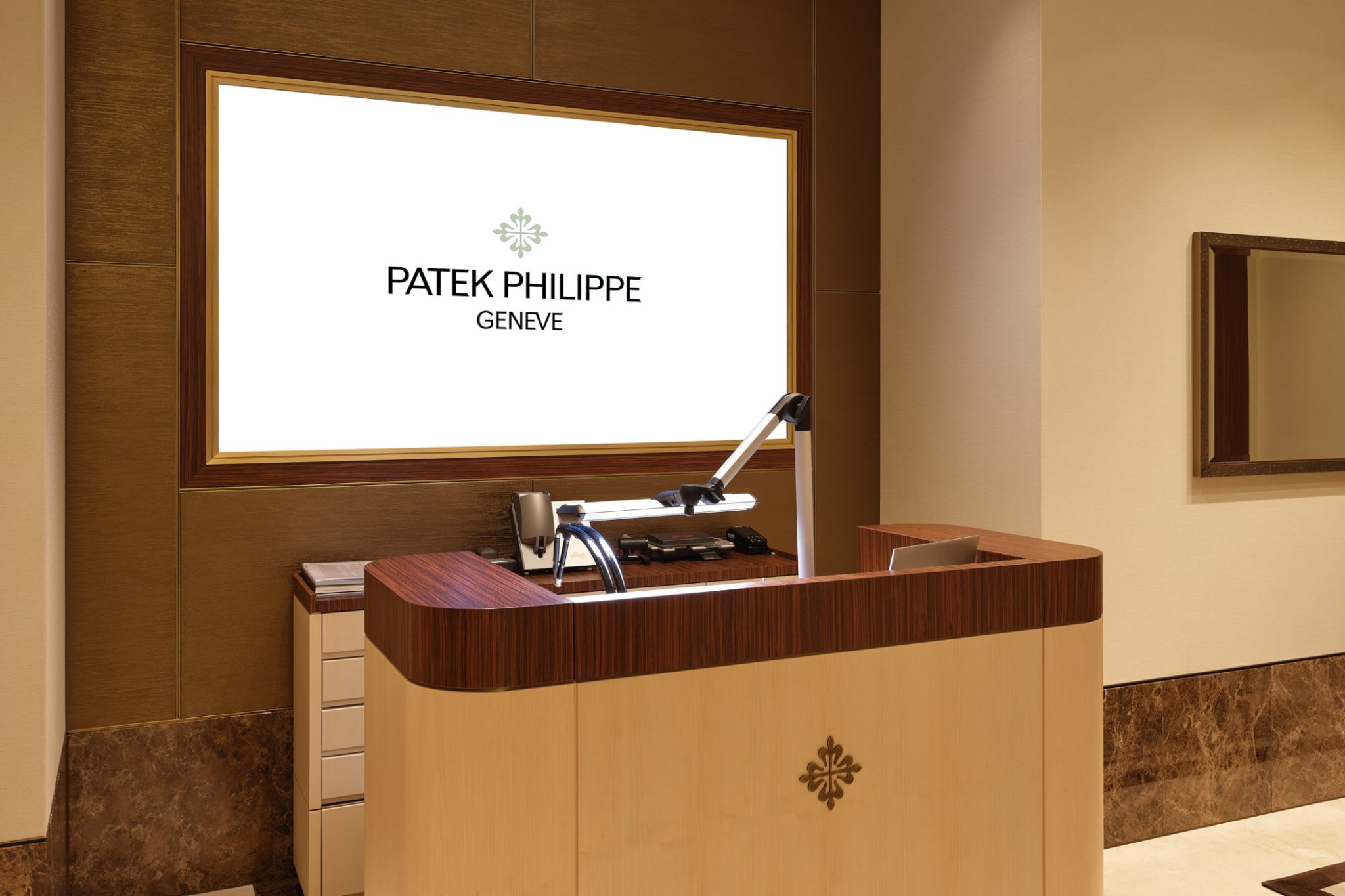 Patek Philippe Boutique Hamburg Interior Watchmaker Booth