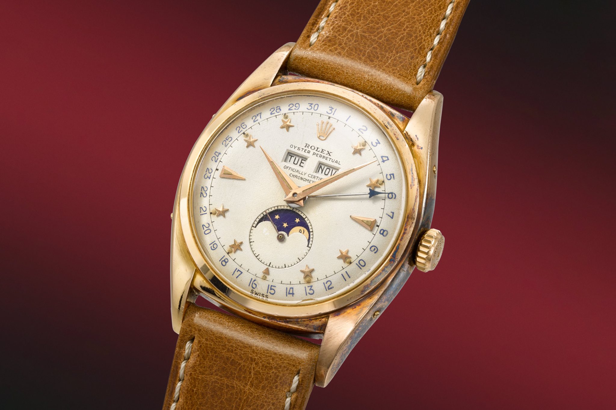 christies-passion-for-time-gordon-bethune-pink-gold-stelline-rolex-ref-6062