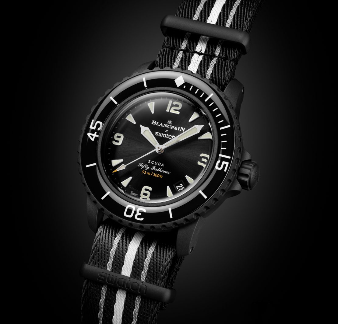 Zum Meer des Mondes mit Blancpain x Swatch Ocean of Storms