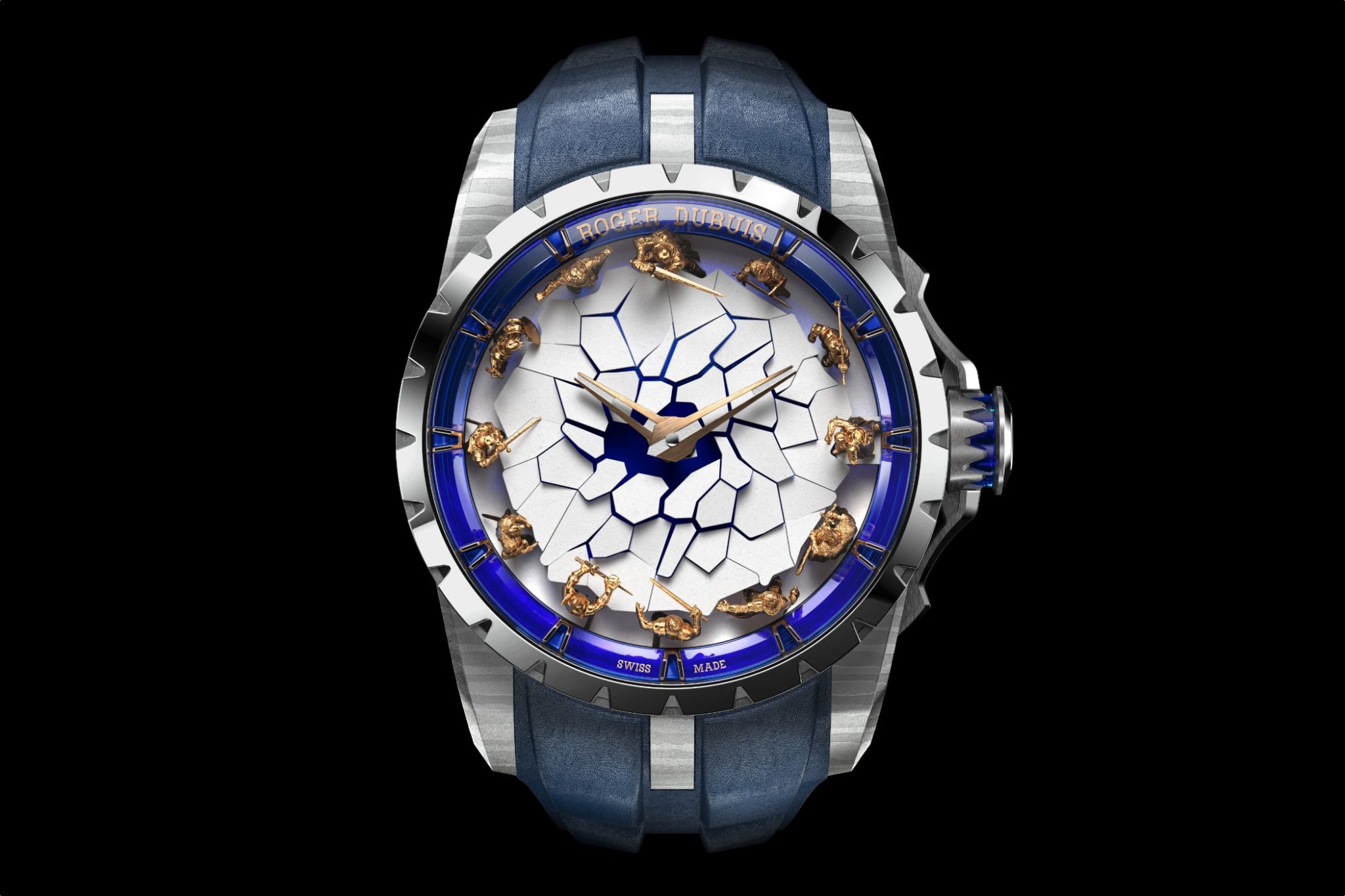 roger-dubuis-knights-of-the-round-table-damascus-titanium-RDDBEX1058-ziffernblatt-front