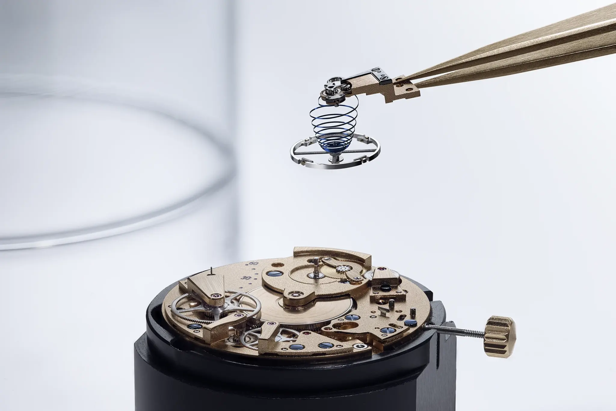 Das Kaliber 505SR der Breguet Tradition Seconde Rétrograde 7035BH/H2/9V6