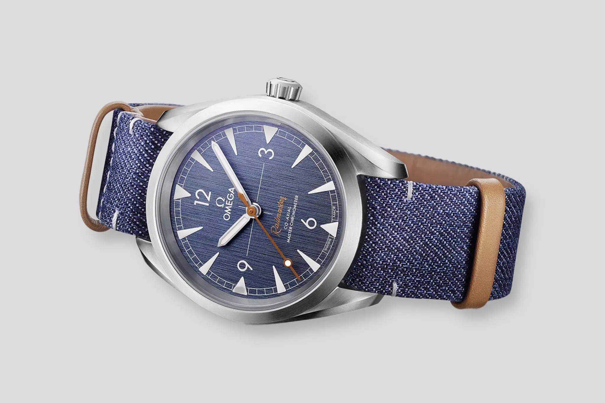 Die Seamaster Railmaster Jeans-Edition Ref. 220.10.40.20.03.001